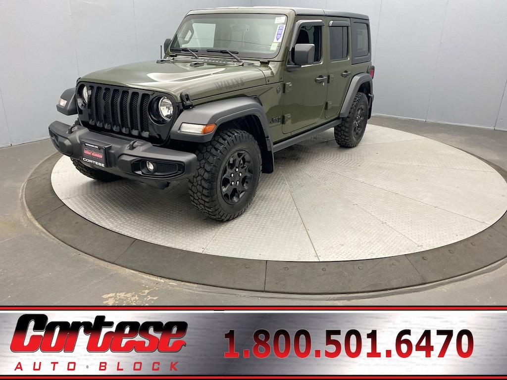 Used 2023 Jeep Wrangler Willys Sport Convertible