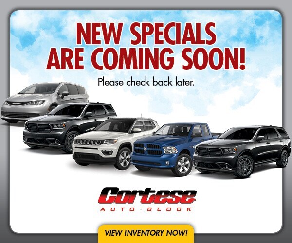 New Chrysler Specials Rochester NY Cortese Chrysler Jeep Dodge Ram