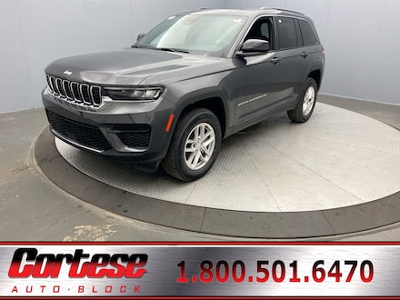Featured New 2025 Jeep Grand Cherokee LAREDO X 4X4 Sport Utility for Sale in Rochester, NY