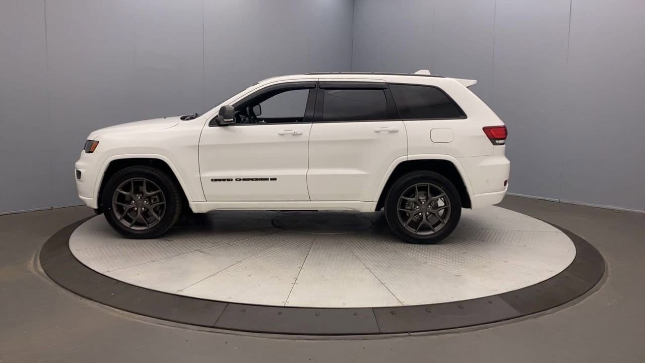 Used 2021 Jeep Grand Cherokee 80th Edition with VIN 1C4RJFBG4MC767985 for sale in Rochester, NY