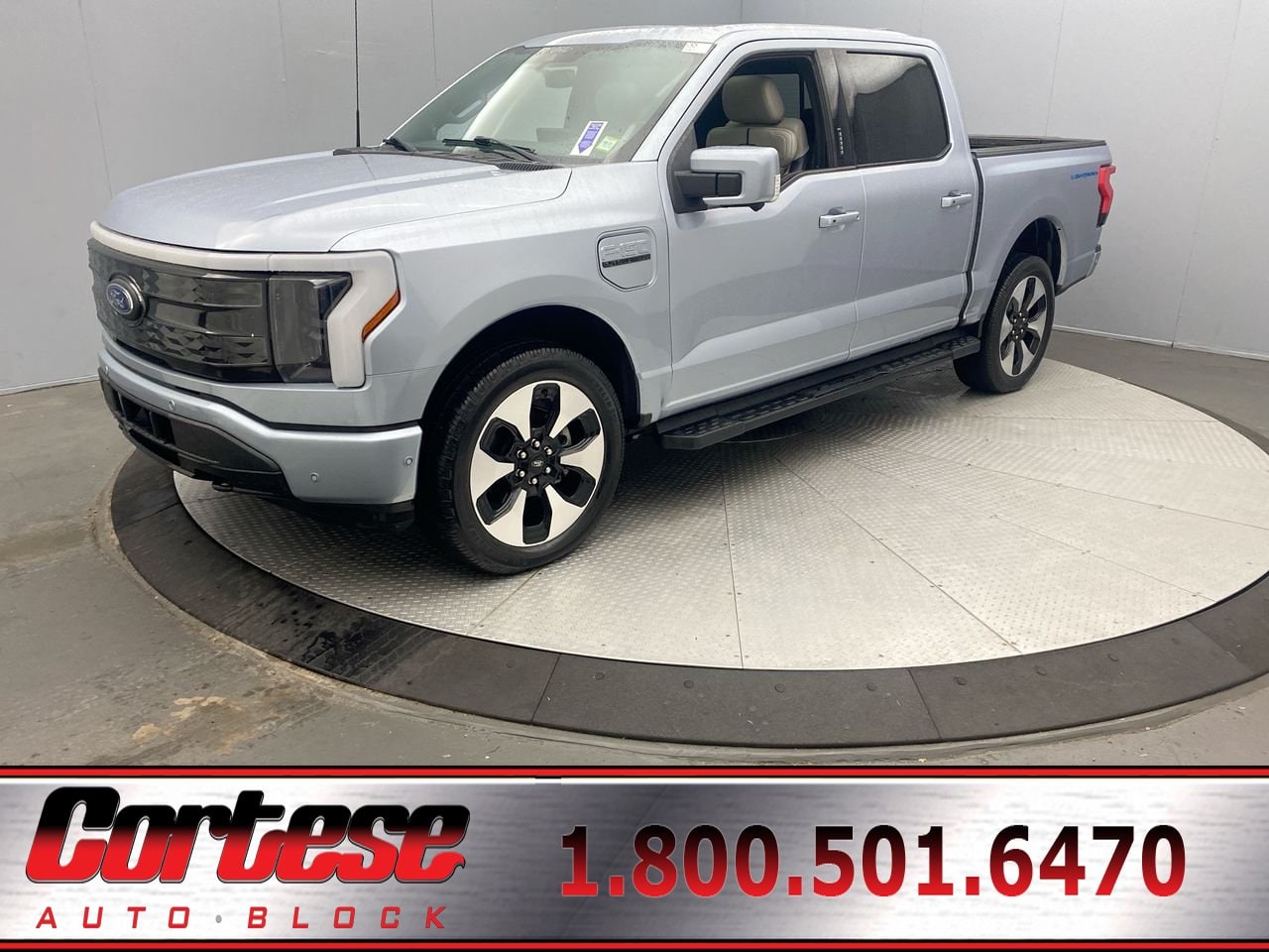 Used 2022 Ford F-150 Lightning Platinum with VIN 1FT6W1EV5NWG01265 for sale in Rochester, NY