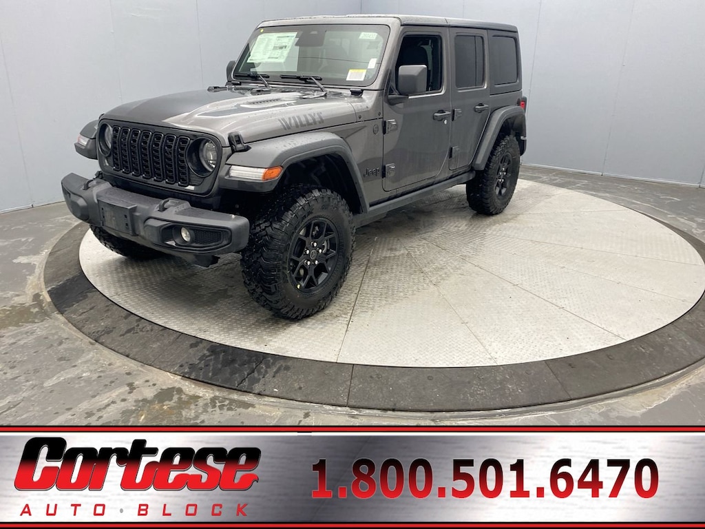 New 2026 Jeep Wrangler 4-DOOR WILLYS Sport Utility