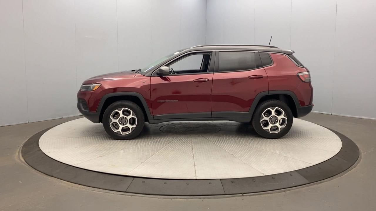 Used 2022 Jeep Compass Trailhawk with VIN 3C4NJDDB9NT136000 for sale in Rochester, NY