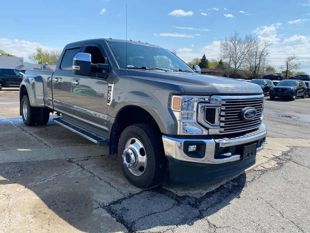 Used 2021 Ford Super Duty F-350 DRW Lariat Truck Crew Cab