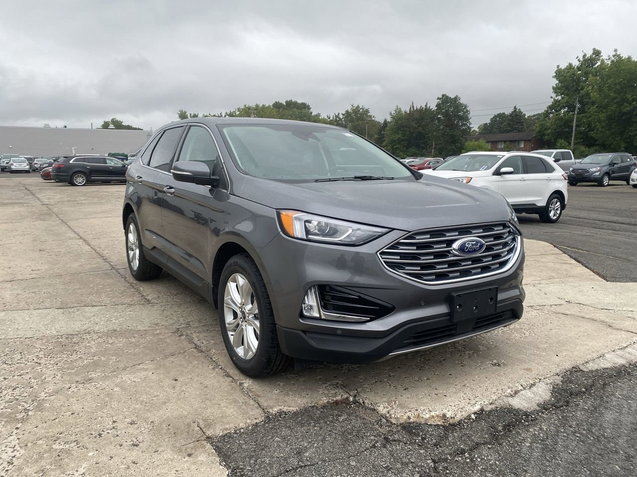 Used 2021 Ford Edge Titanium with VIN 2FMPK4K90MBA01094 for sale in Rochester, NY