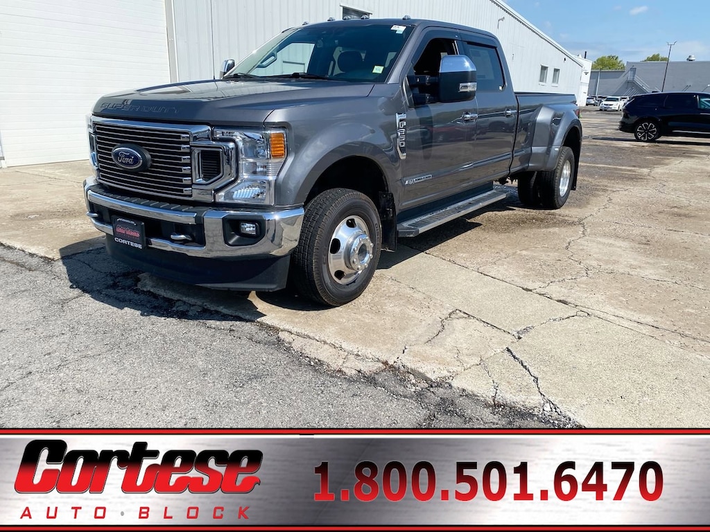 Used 2021 Ford Super Duty F-350 DRW Lariat Truck Crew Cab