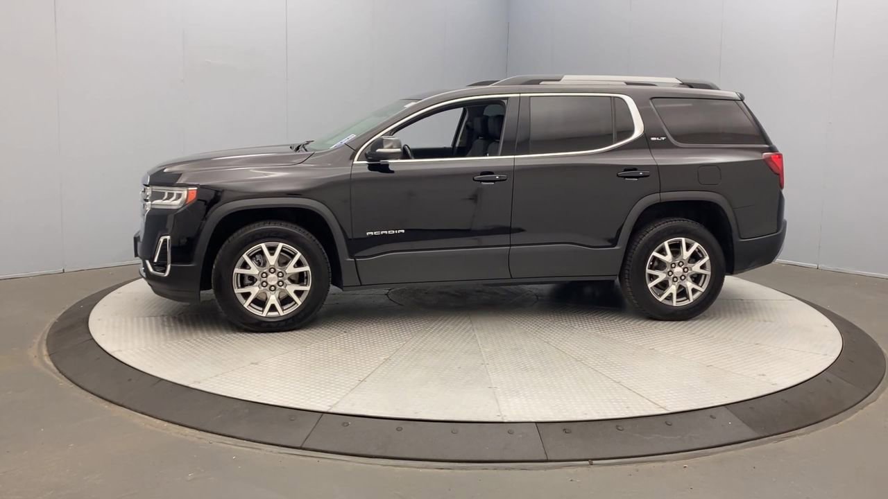 Used 2021 GMC Acadia SLT with VIN 1GKKNULS1MZ227430 for sale in Rochester, NY