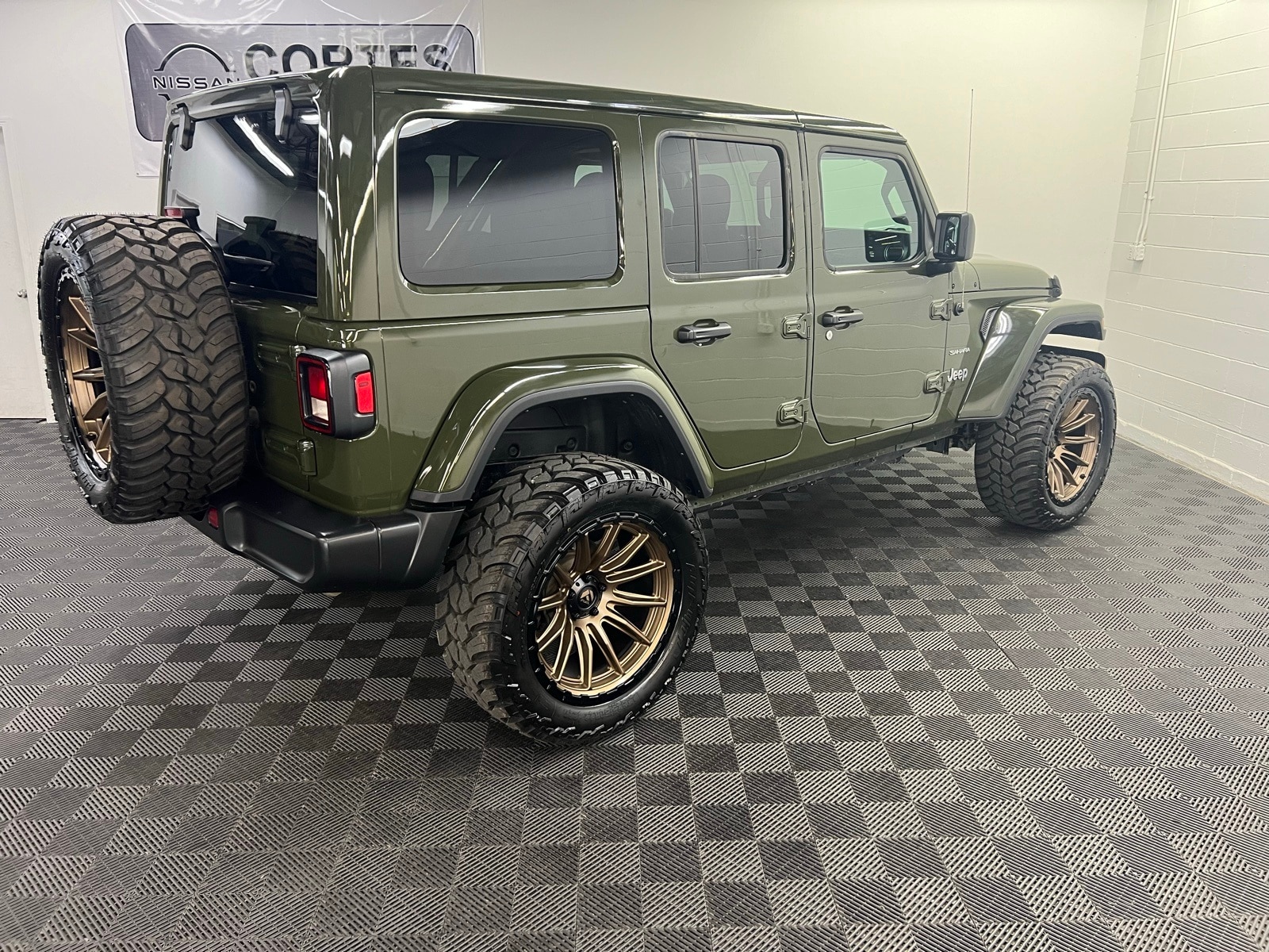 Used 2023 Jeep Wrangler 4-Door Sahara with VIN 1C4HJXEN4PW559653 for sale in Spokane, WA