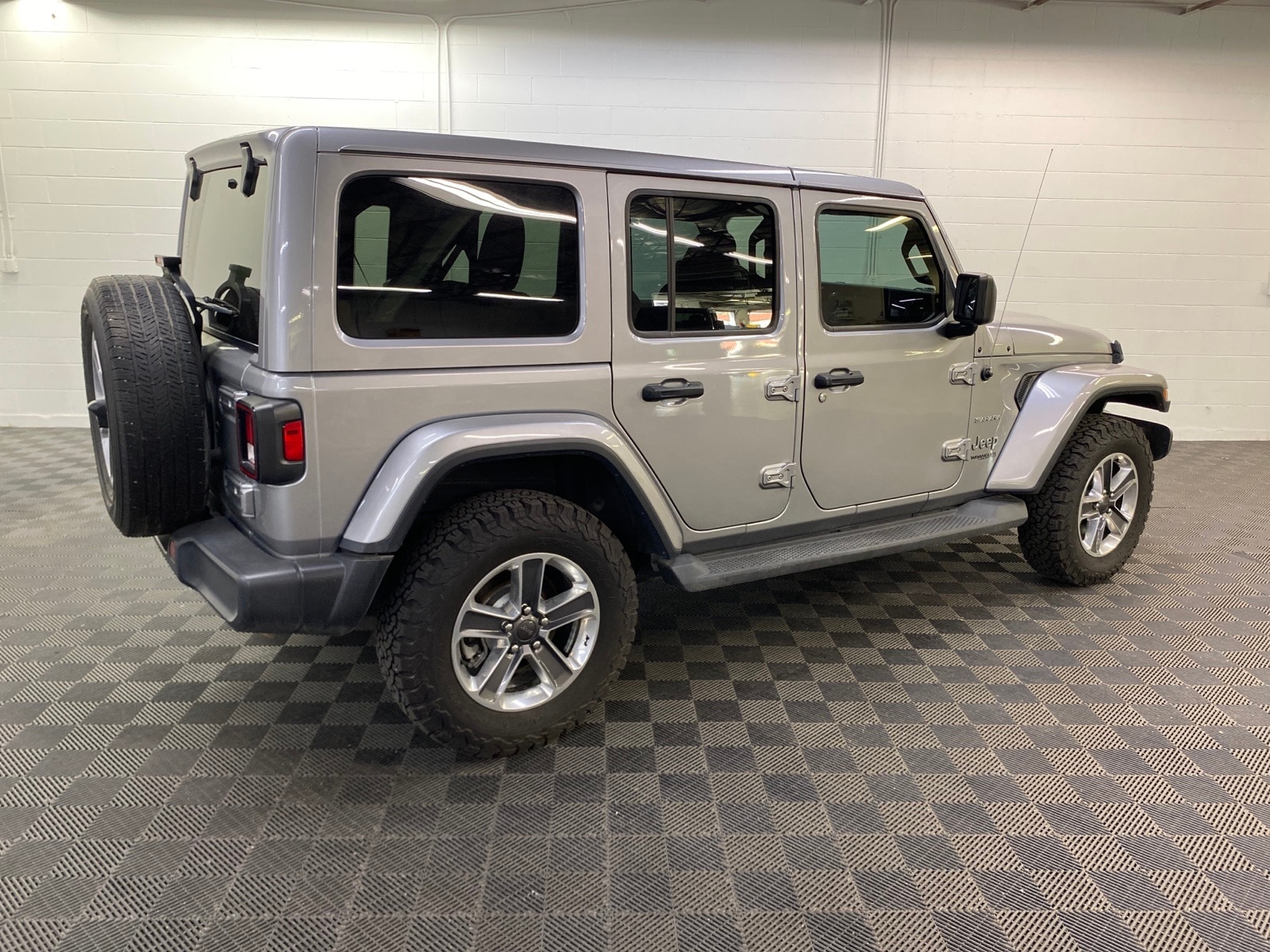 Used 2021 Jeep Wrangler Unlimited Sahara with VIN 1C4HJXEN7MW619419 for sale in Spokane, WA