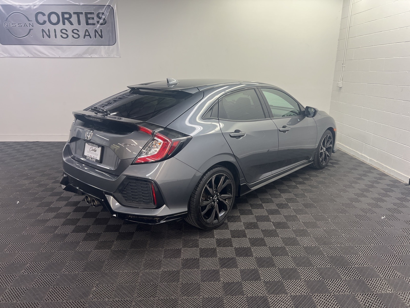 Used 2018 Honda Civic Hatchback Sport with VIN SHHFK7H41JU218535 for sale in Spokane, WA