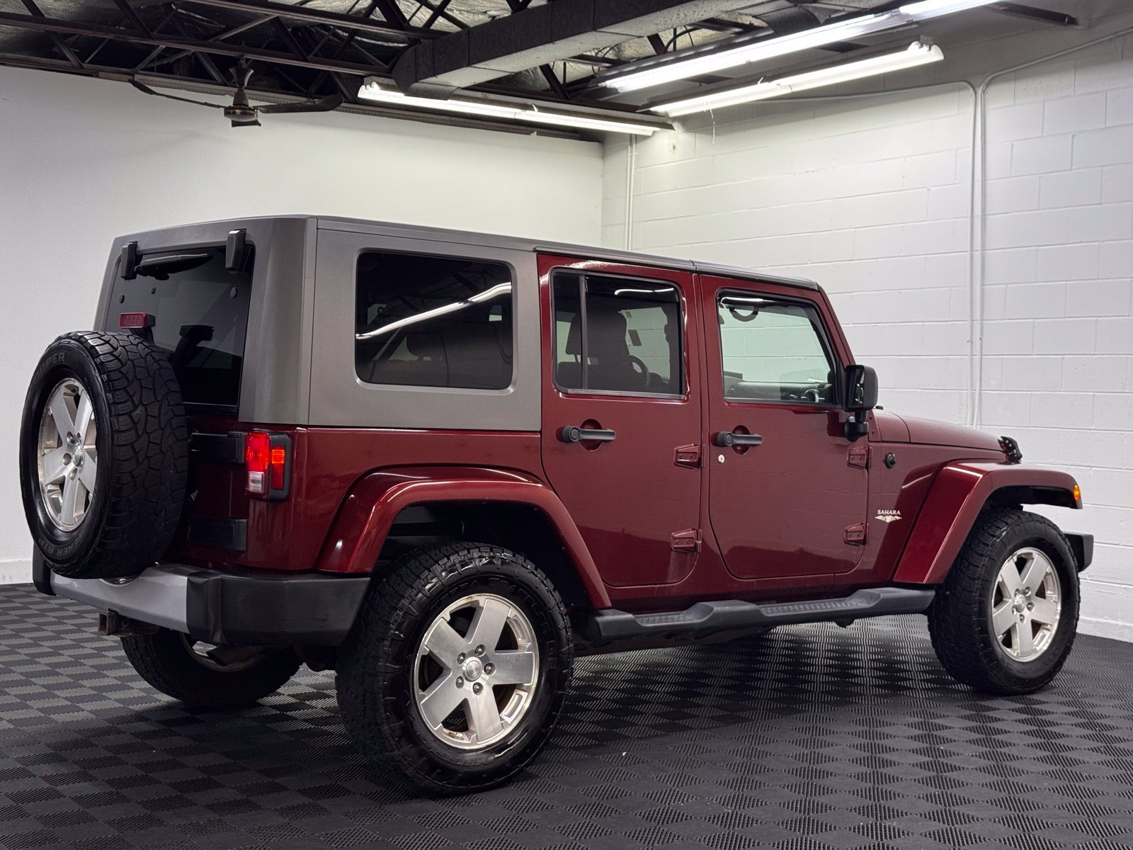 Used 2008 Jeep Wrangler Unlimited Sahara with VIN 1J4GA59108L583419 for sale in Spokane, WA