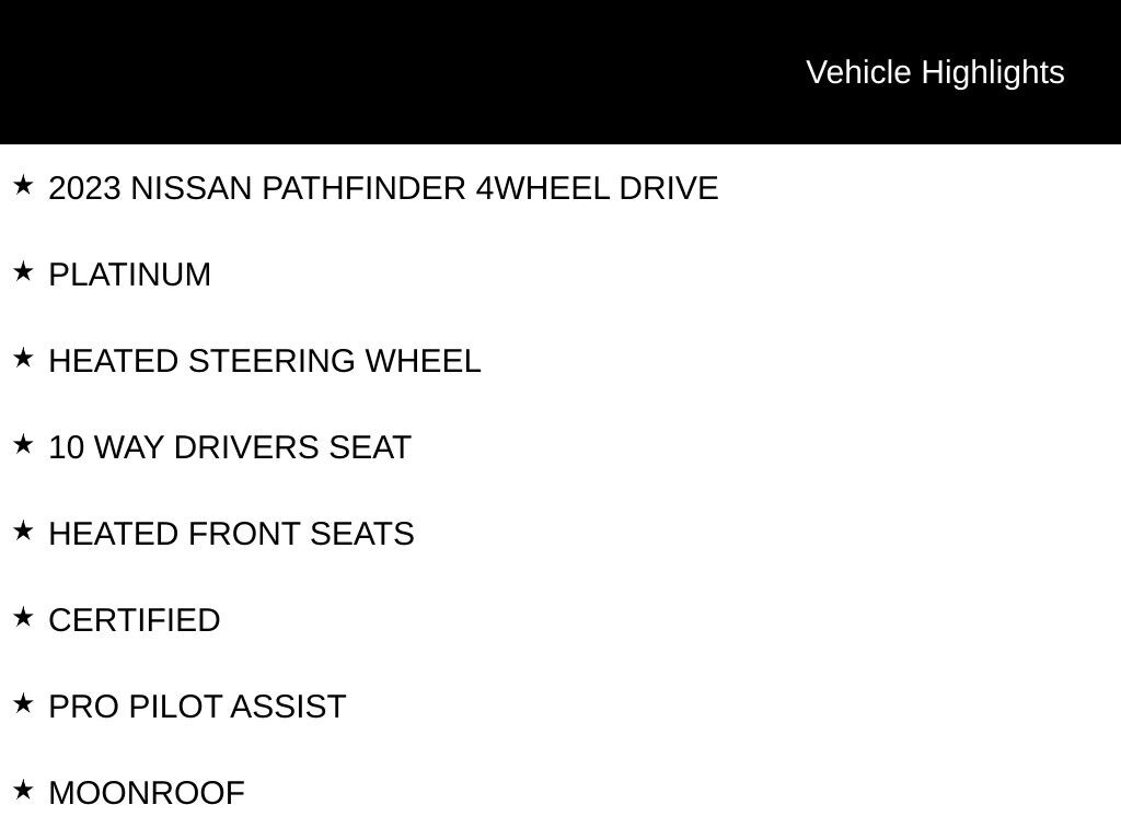 2023 Nissan Pathfinder Platinum - Photo 6