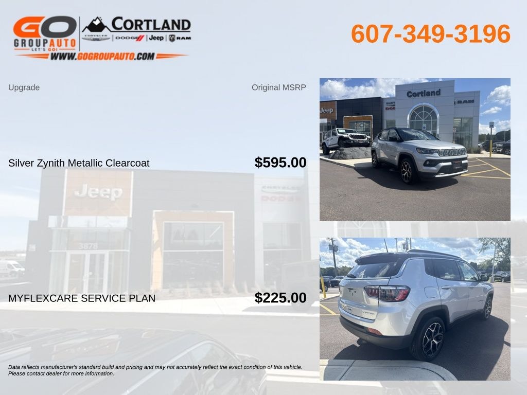 New 2026 Jeep Compass LIMITED 4X4 Sport Utility