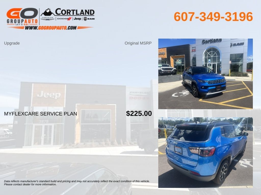 New 2026 Jeep Compass LIMITED 4X4 Sport Utility