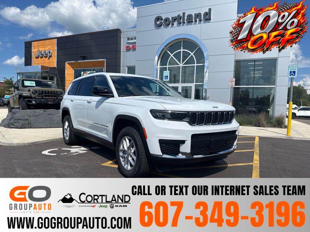 Bright White 2026 Jeep Grand Cherokee L SUV / Crossover Four-Wheel Drive Automatic