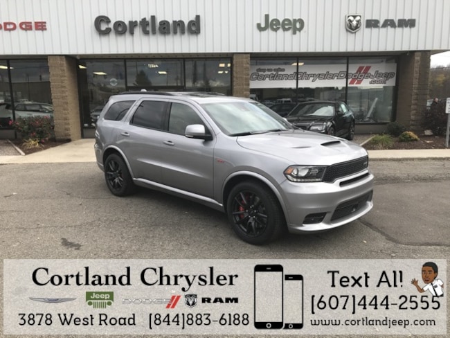 2018 dodge durango srt awd for sale in cortland ny near norwich