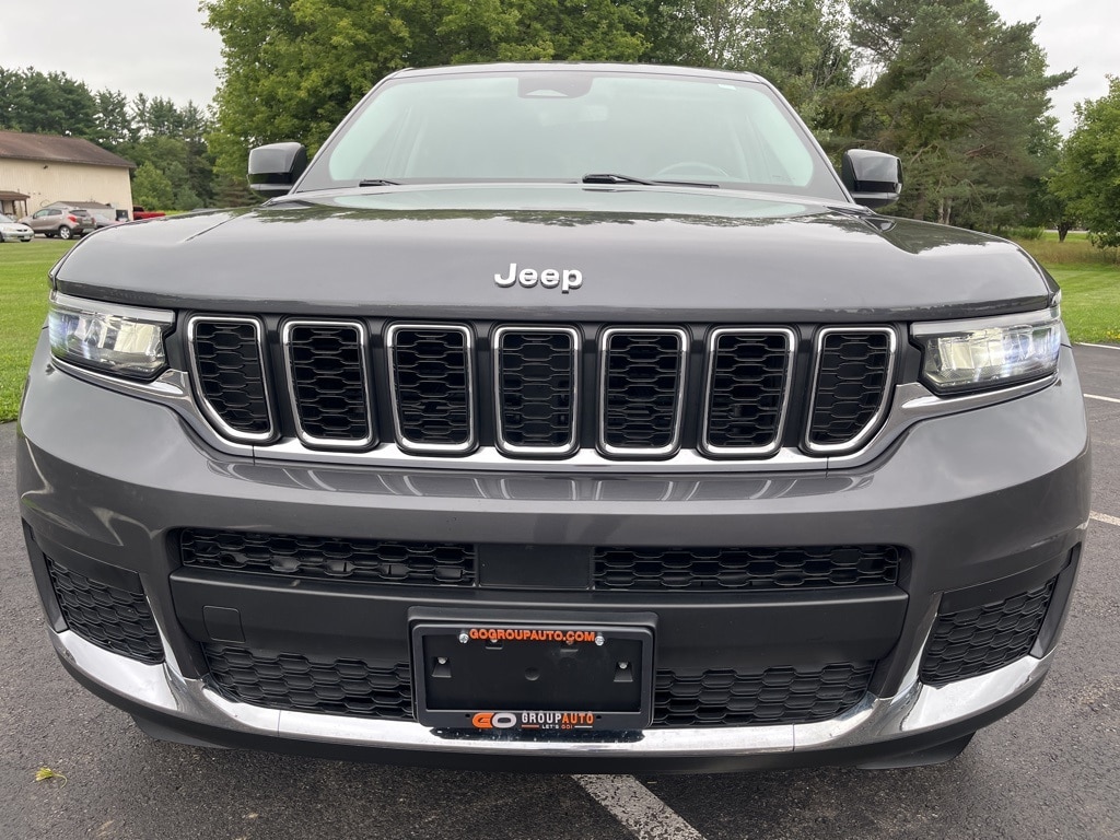 Used 2021 Jeep Grand Cherokee L Laredo with VIN 1C4RJKAG2M8143437 for sale in Cortland, NY