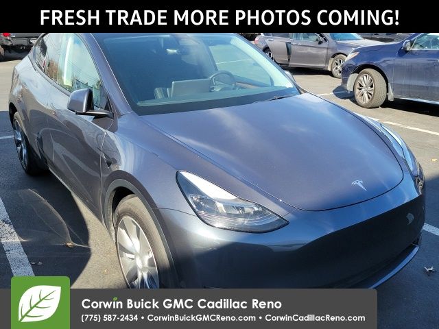 Used 2023 Tesla Model Y Long Range with VIN 7SAYGDEE0PF672942 for sale in Fargo, ND