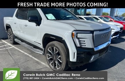 Used 2025 GMC Sierra EV Denali with VIN 1GT10MED1SU413127 for sale in Fargo, ND