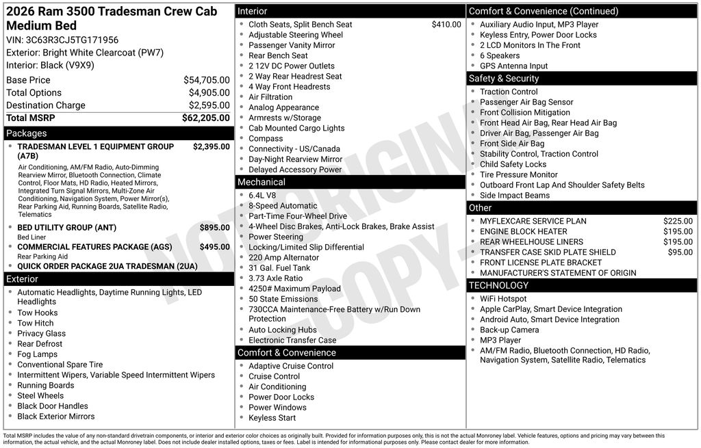 2026 RAM 3500 Tradesman - Photo 31