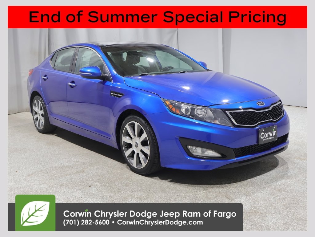 Used 2012 Kia Optima SX with VIN 5XXGR4A61CG028505 for sale in Fargo, ND