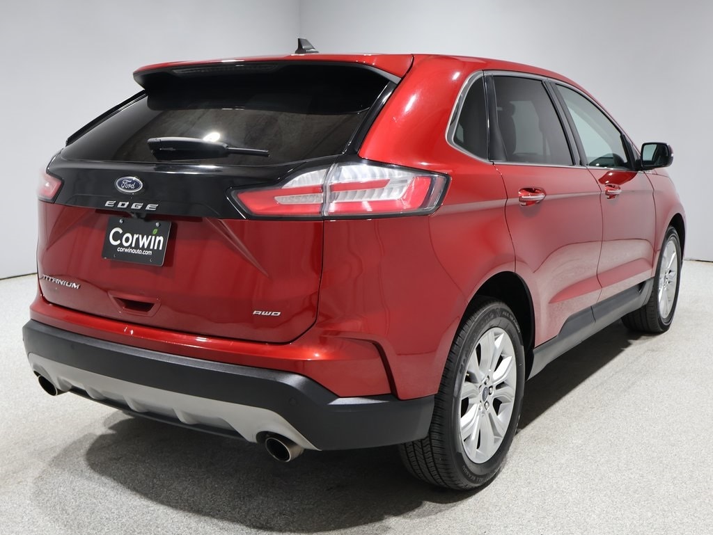 Used 2021 Ford Edge Titanium with VIN 2FMPK4K91MBA27140 for sale in Fargo, ND