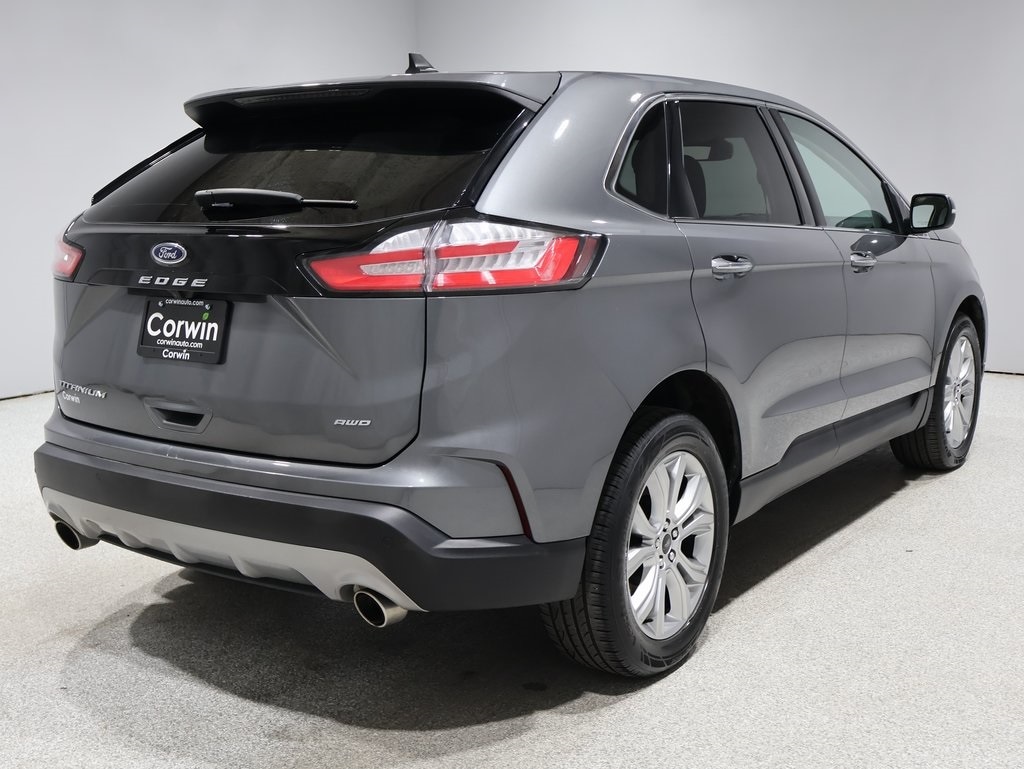 Used 2024 Ford Edge Titanium with VIN 2FMPK4K93RBA90389 for sale in Fargo, ND