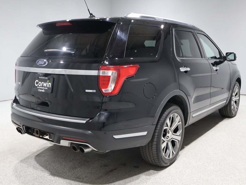 Used 2018 Ford Explorer Platinum with VIN 1FM5K8HT4JGB13810 for sale in Fargo, ND