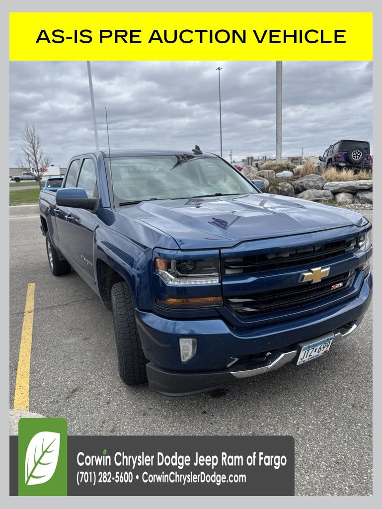 2016 Chevrolet Silverado 1500 LT Z71 4X4 Double Cab Std Box's photo