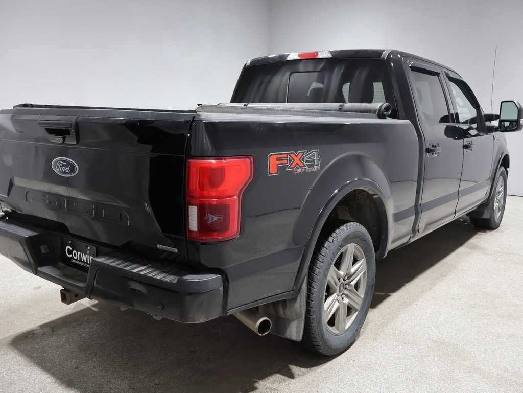 Used 2018 Ford F-150 Lariat with VIN 1FTFW1EGXJFC34374 for sale in Fargo, ND