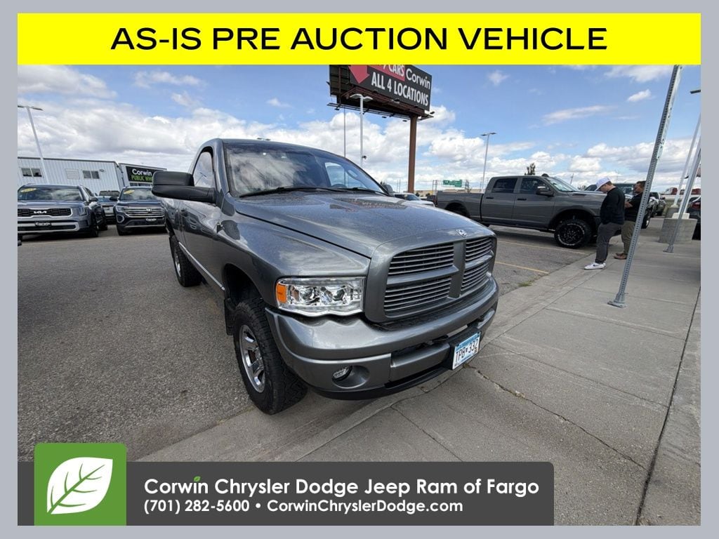 Used 2005 Dodge Ram 1500 Pickup SLT with VIN 1D7HU16N65J549144 for sale in Fargo, ND
