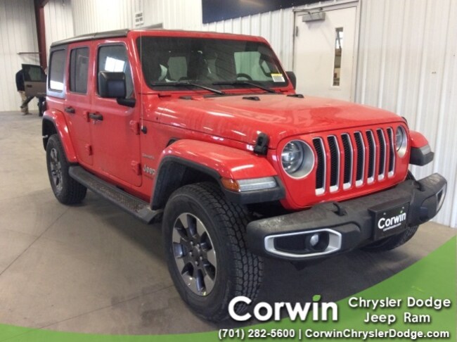 New 2019 Jeep Wrangler UNLIMITED SAHARA 4X4 Fargo ND ...