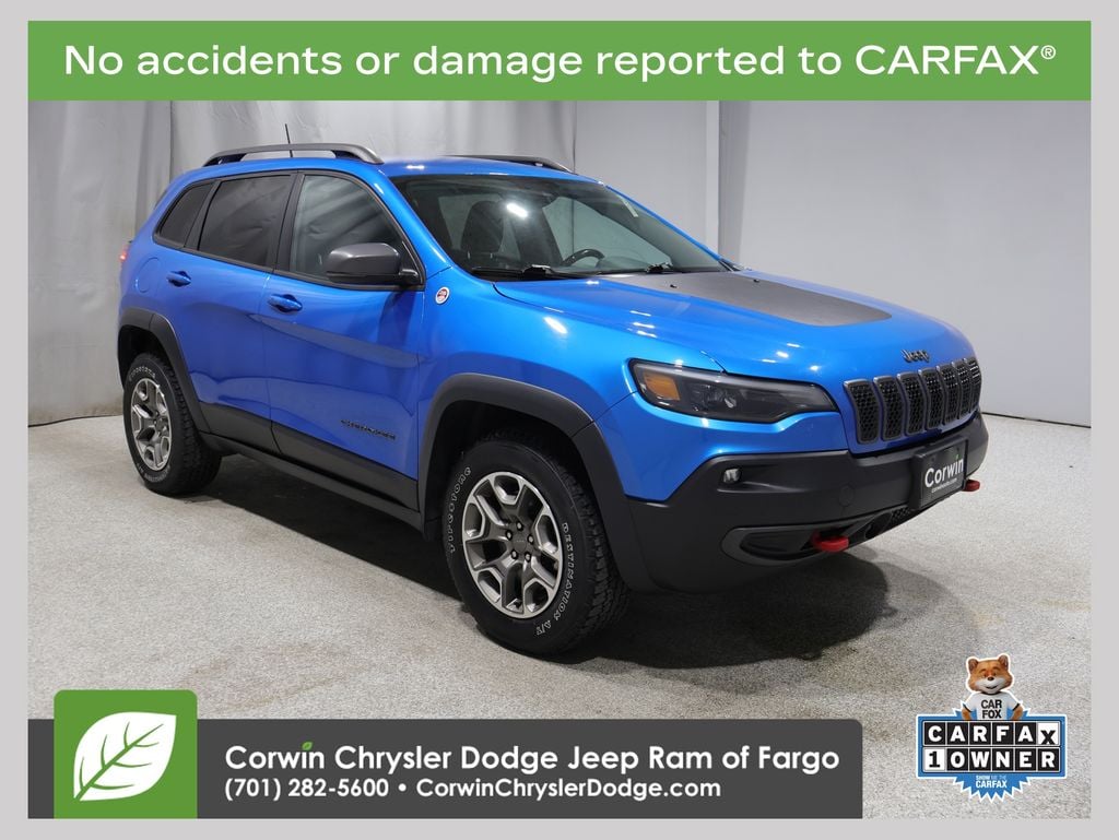 Used 2021 Jeep Cherokee Trailhawk SUV