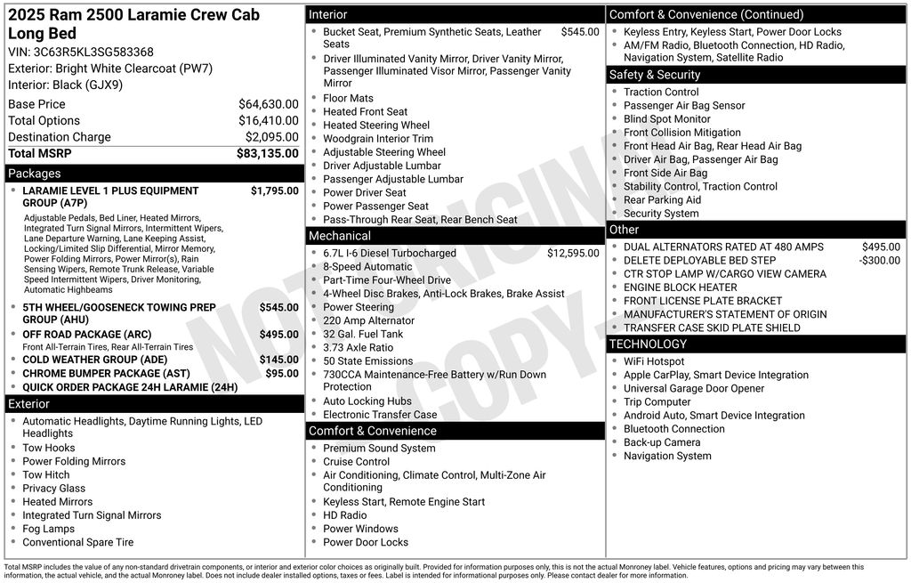 2025 RAM 2500 Laramie - Photo 36