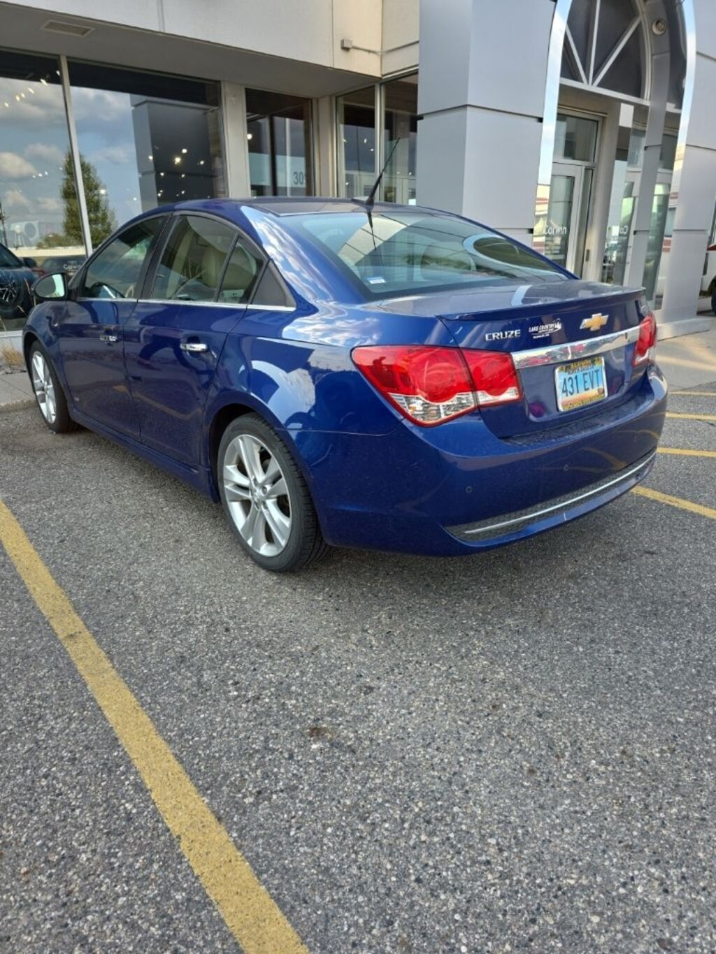 Used 2012 Chevrolet Cruze LTZ Sedan
