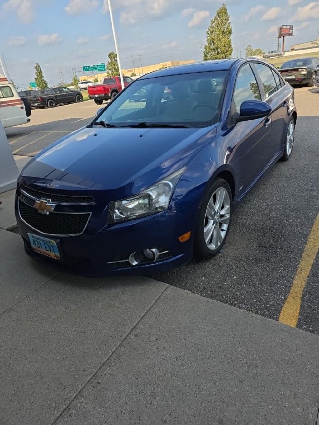 Used 2012 Chevrolet Cruze LTZ Sedan