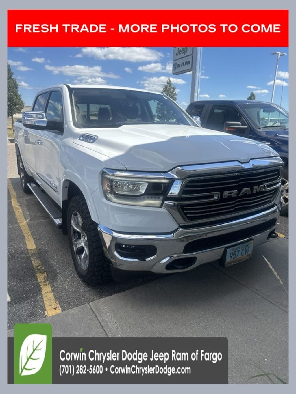 Used 2020 Ram 1500 Laramie Truck Crew Cab