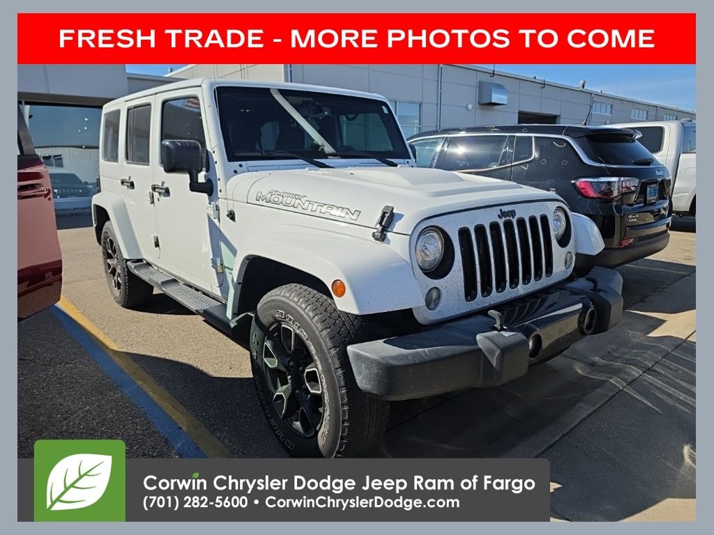 Used 2017 Jeep Wrangler JK Unlimited Sahara 4x4 SUV