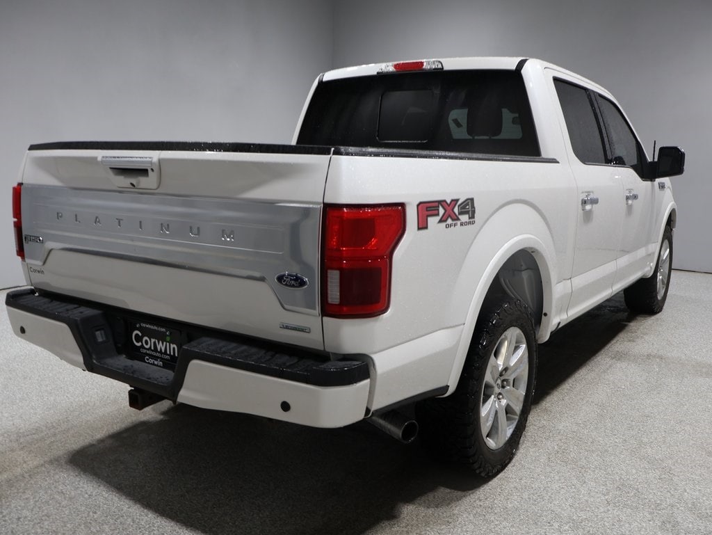 Used 2019 Ford F-150 Platinum with VIN 1FTEW1E47KFA36208 for sale in Fargo, ND