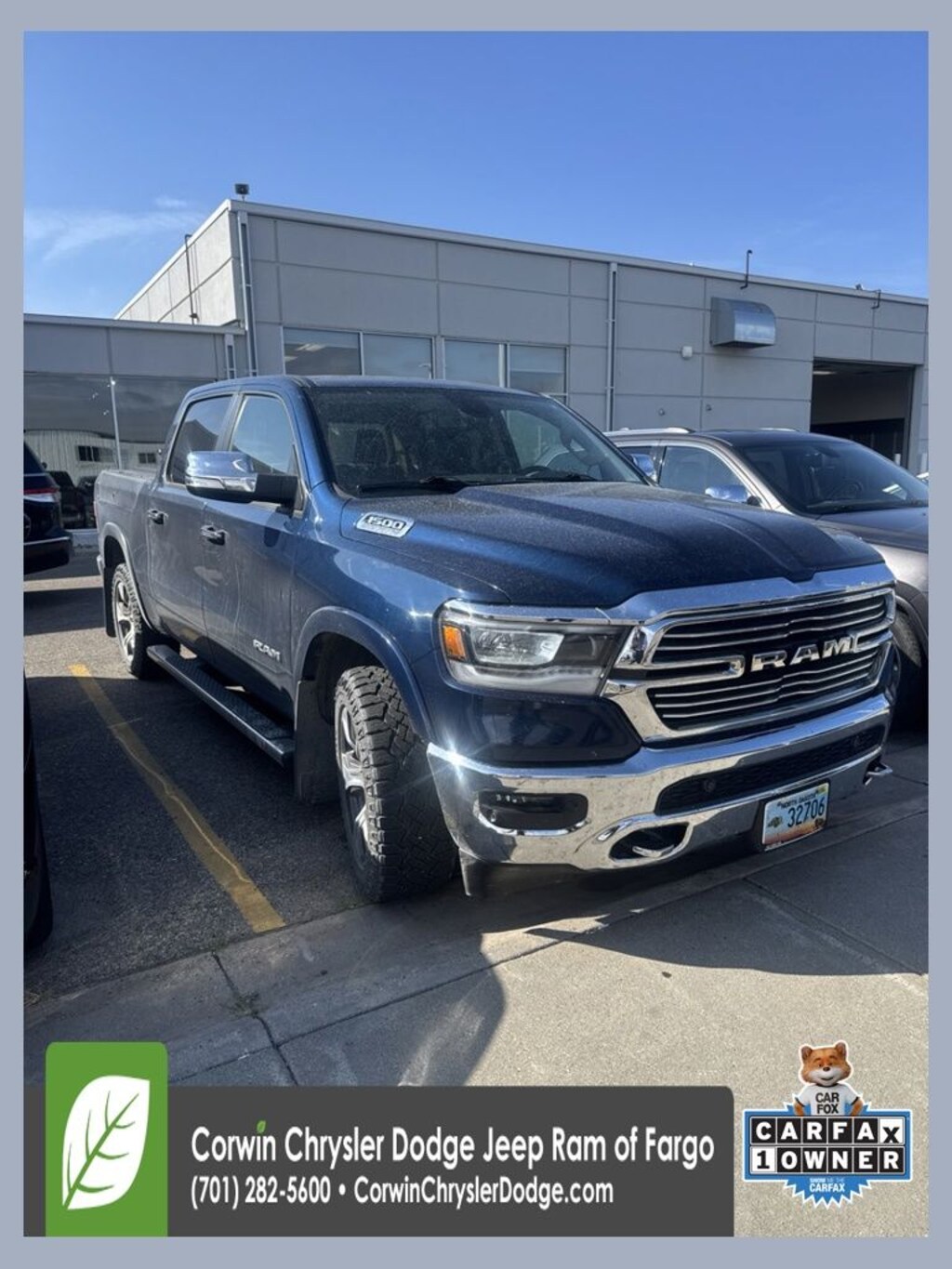 Used 2019 Ram 1500 Laramie Truck Crew Cab