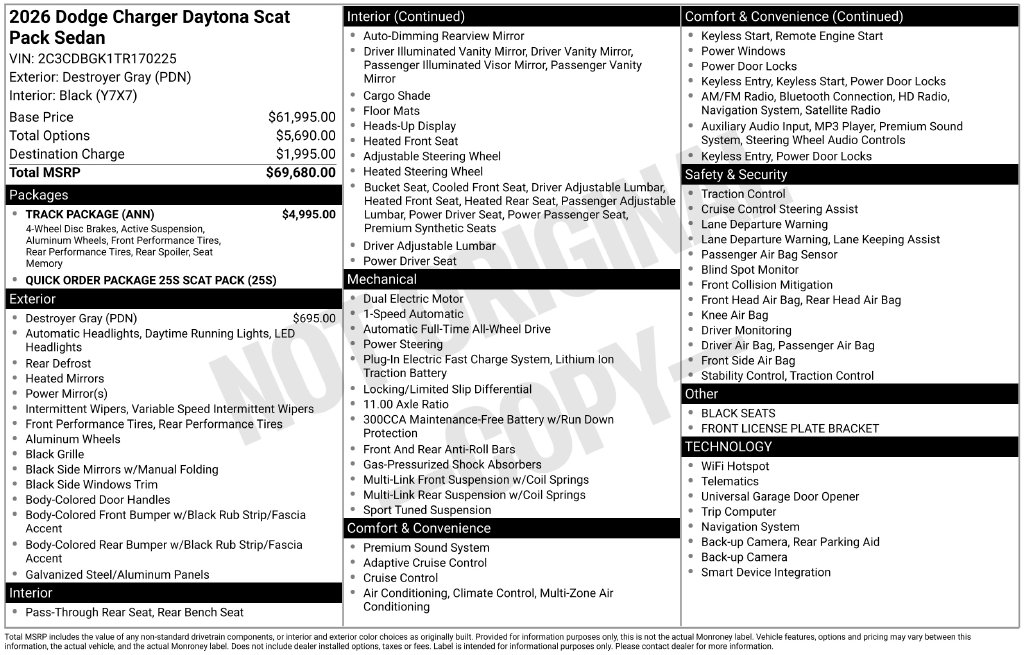 2026 Dodge Charger Daytona Scat Pack - Photo 35