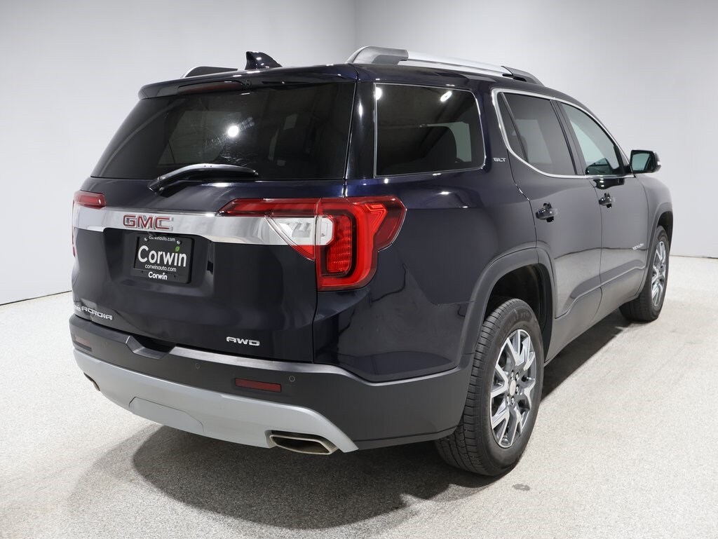 Used 2022 GMC Acadia SLT with VIN 1GKKNUL4XNZ161186 for sale in Fargo, ND