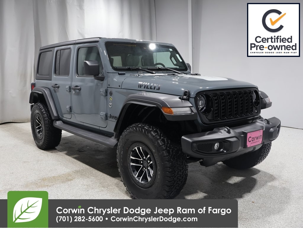 Certified 2024 Jeep Wrangler Sport SUV