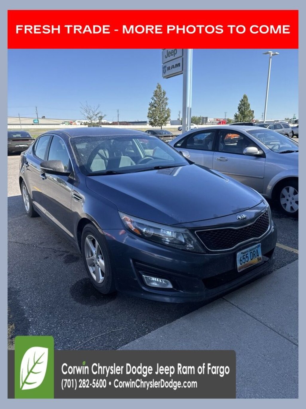 Used 2015 Kia Optima LX FWD Sedan