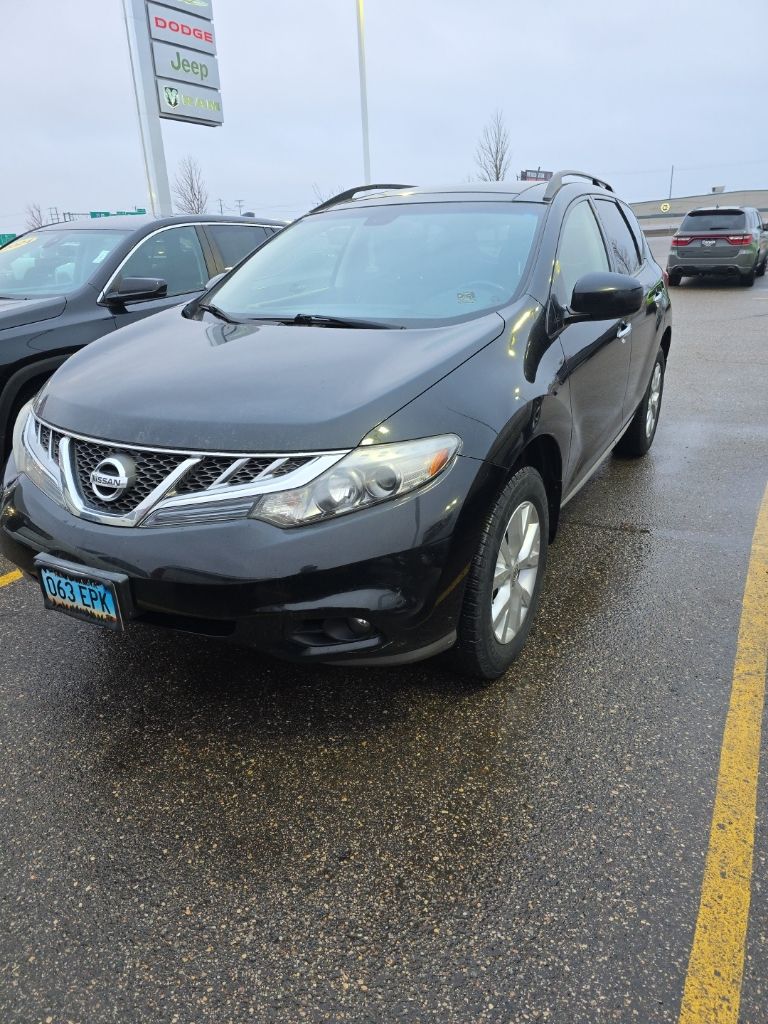 Used 2013 Nissan Murano SL with VIN JN8AZ1MW3DW308589 for sale in Fargo, ND