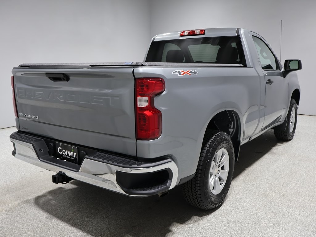 Used 2024 Chevrolet Silverado 1500 Work Truck with VIN 3GCNDAEK4RG316343 for sale in Fargo, ND