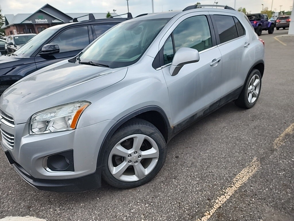 Used 2015 Chevrolet Trax LTZ with VIN 3GNCJTSB4FL193086 for sale in Fargo, ND