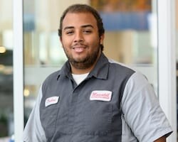 Staff member Dashon Butler from 74dac068a63f