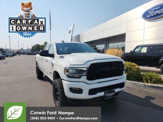 Used 2020 RAM Ram 3500 Pickup Laramie with VIN 3C63R3JL8LG215792 for sale in Fargo, ND