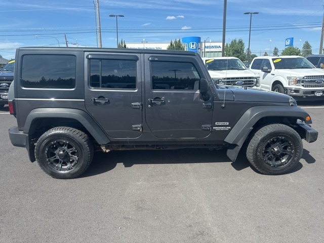 Used 2017 Jeep Wrangler Unlimited Sport with VIN 1C4BJWKG1HL550434 for sale in Fargo, ND